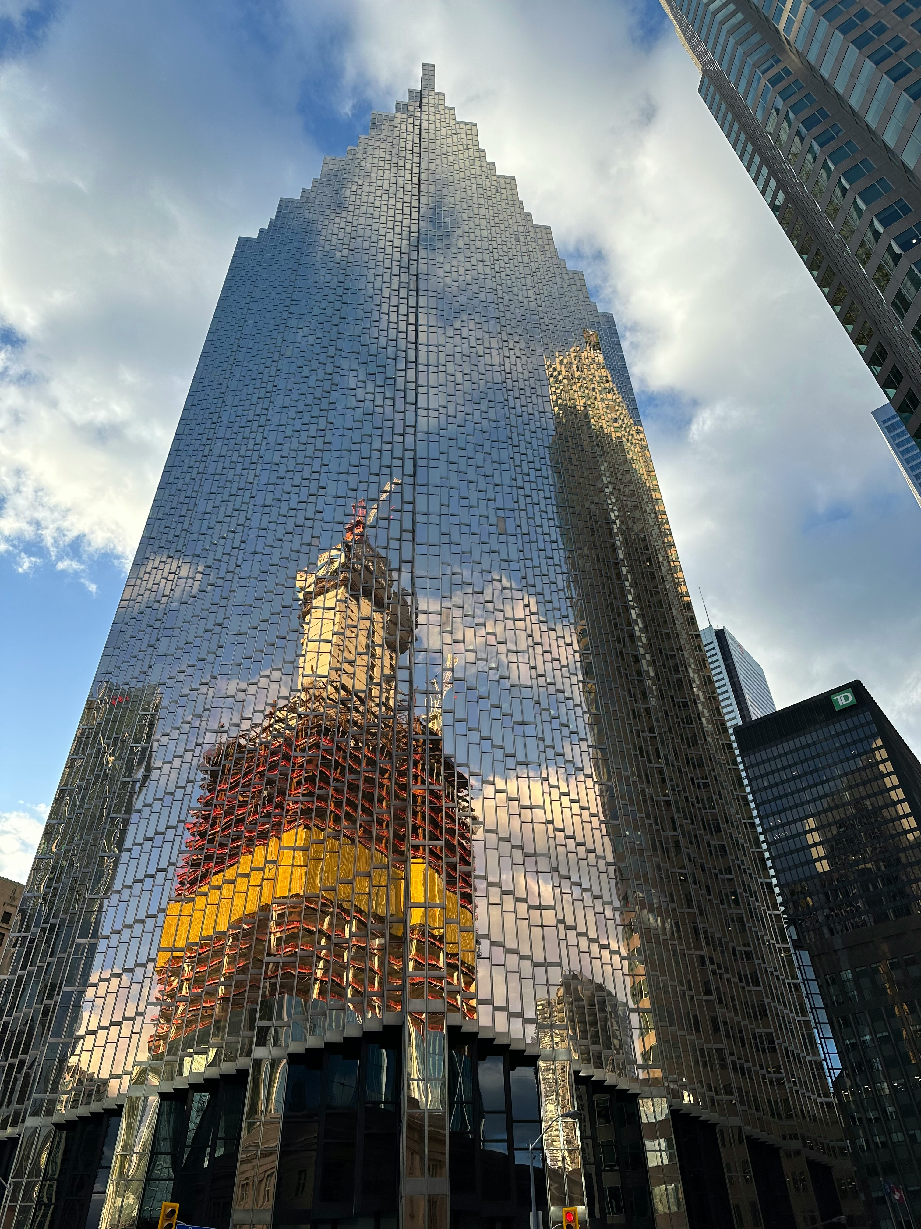 Modern commercial building